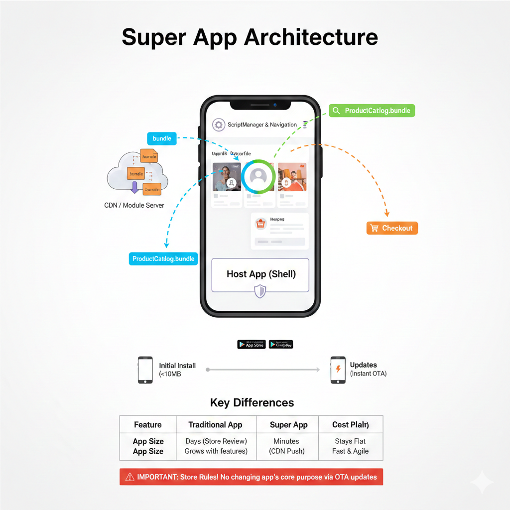 Modular Mobile Experience