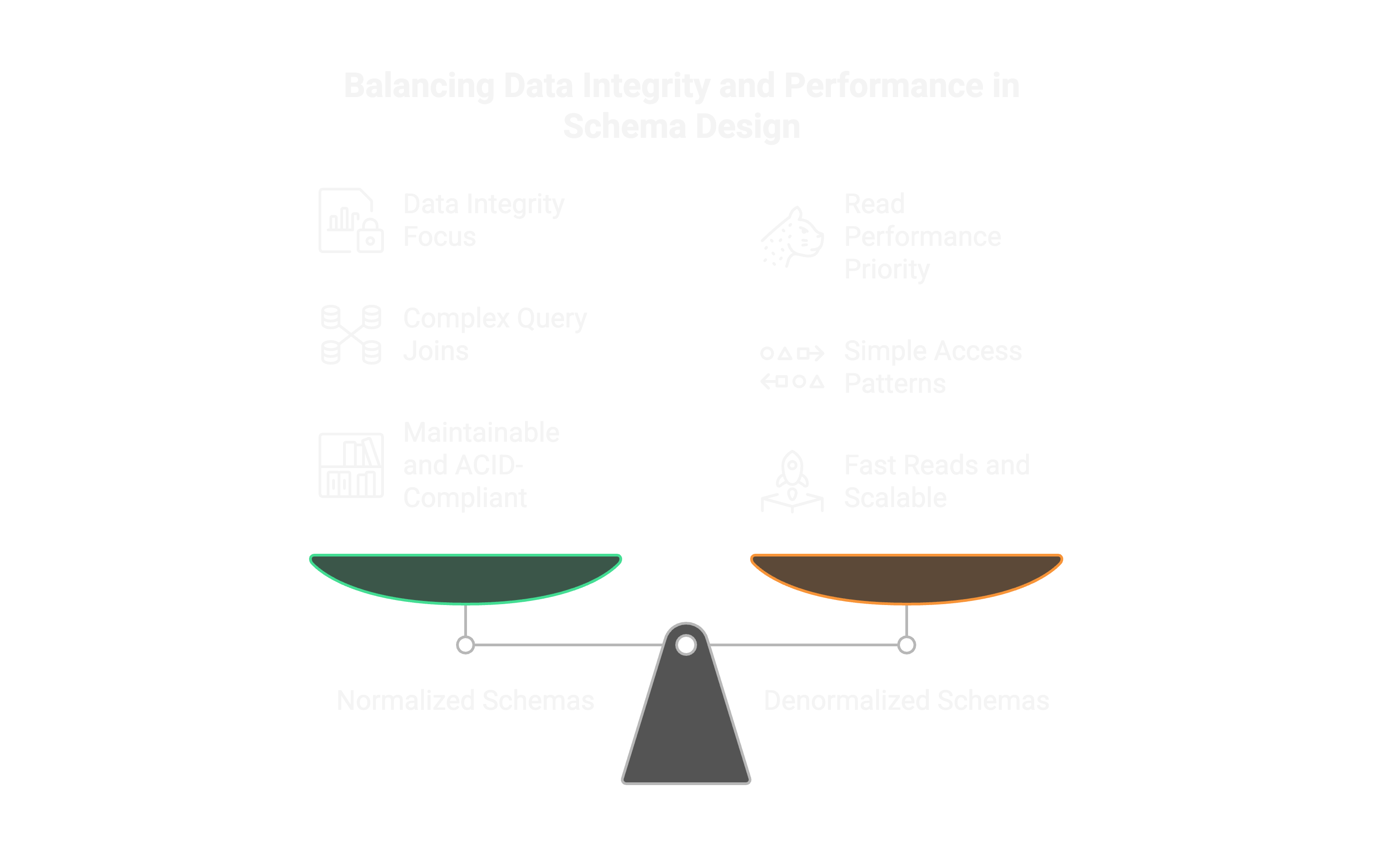Normalization vs Denormalization
