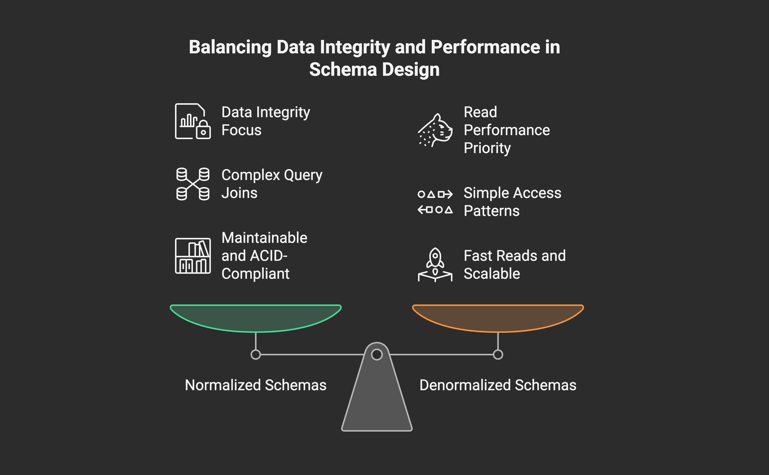 The Power of Normalization vs. Denormalization